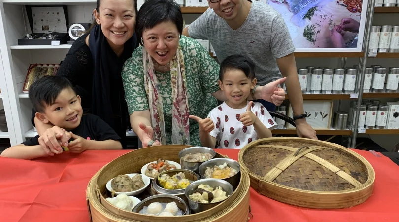 イメージ：点心付き中国茶ペアリング体験プラン